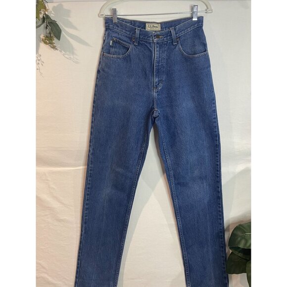 L.L. Bean Natural Fit Men's Jeans 30X34 100% Cotton Denim Classic Blue Wash - Picture 6 of 15